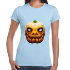 Playera Calabaza Halloween Algodón Premium #744