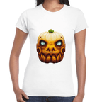 Playera Calabaza Halloween Algodón Premium #744