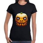 Playera Calabaza Halloween Algodón Premium #744