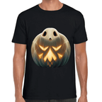 Playera Calabaza Fantasma Halloween Algodón Premium #745