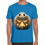 Playera Calabaza Fantasma Halloween Algodón Premium #745