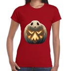 Playera Calabaza Fantasma Halloween Algodón Premium #745