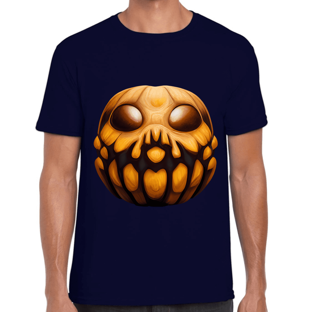 Playera Calabaza Halloween Algodón Premium #747