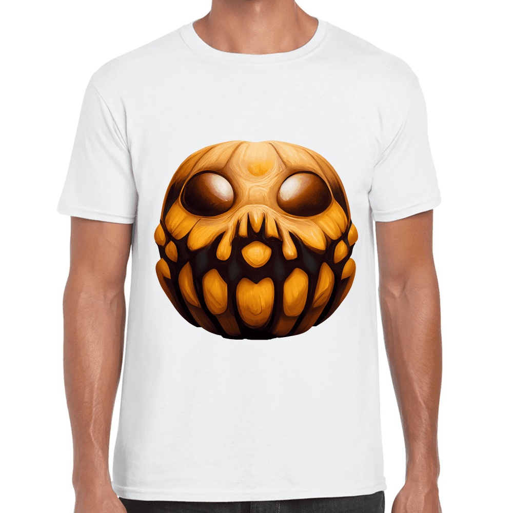 Playera Calabaza Halloween Algodón Premium #747