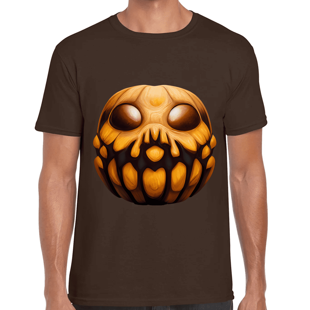 Playera Calabaza Halloween Algodón Premium #747