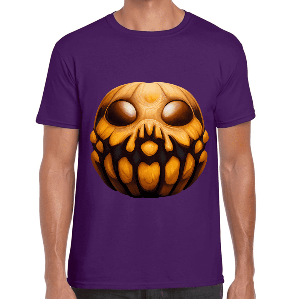 Playera Calabaza Halloween Algodón Premium #747