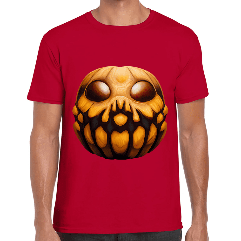 Playera Calabaza Halloween Algodón Premium #747