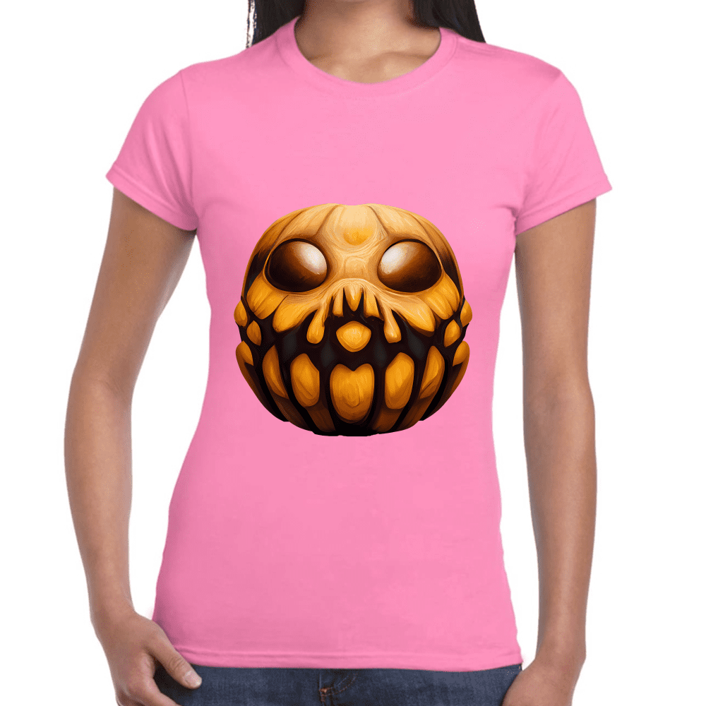Playera Calabaza Halloween Algodón Premium #747