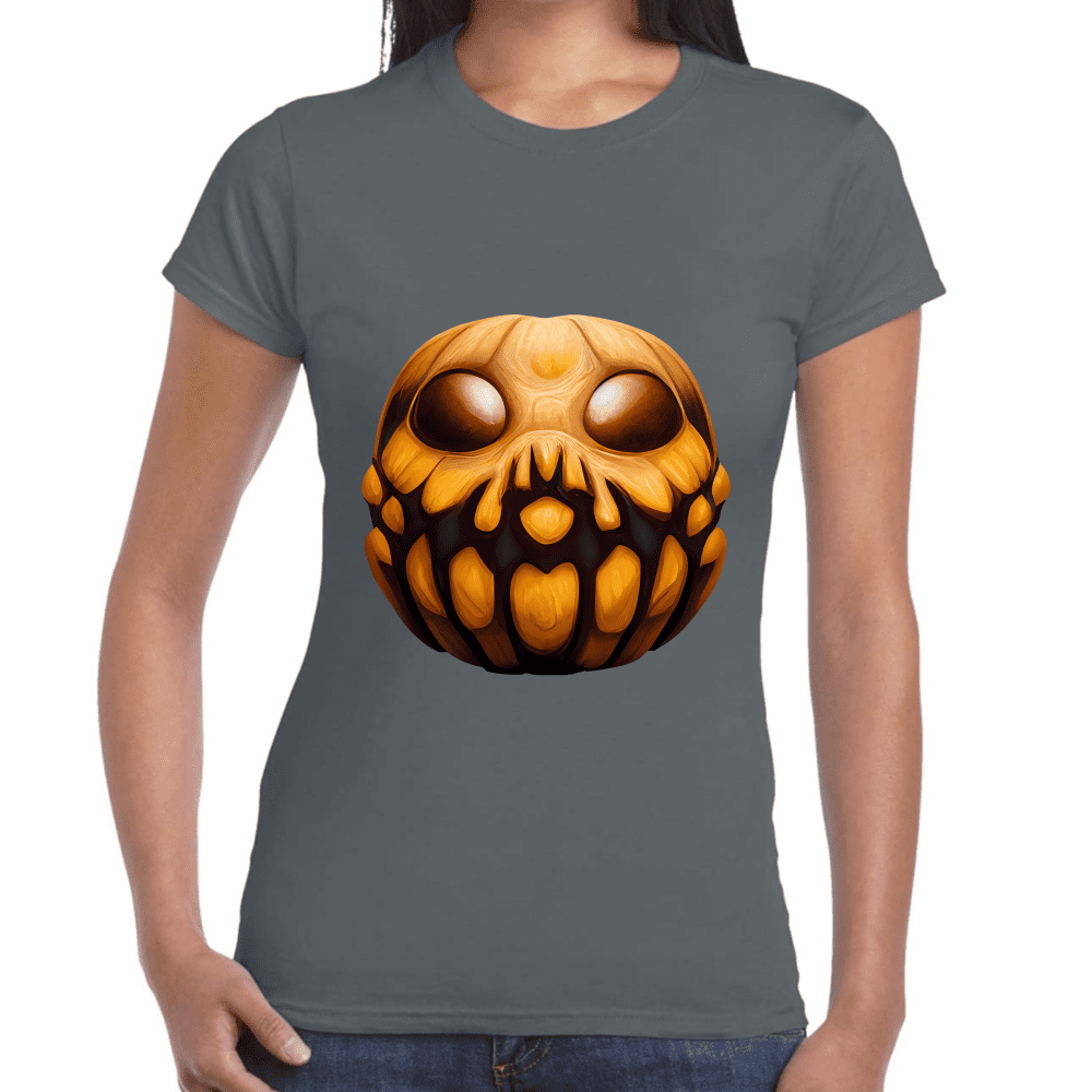 Playera Calabaza Halloween Algodón Premium #747