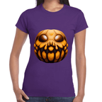 Playera Calabaza Halloween Algodón Premium #747