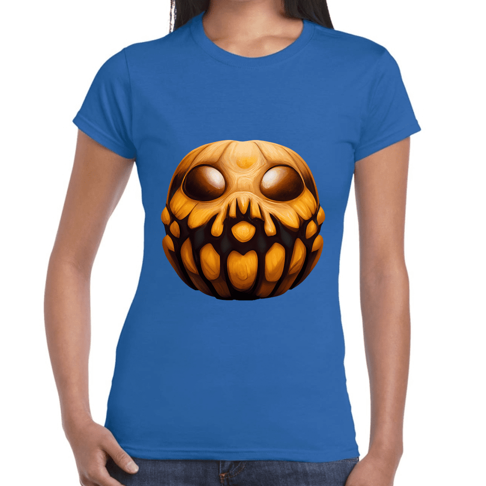 Playera Calabaza Halloween Algodón Premium #747