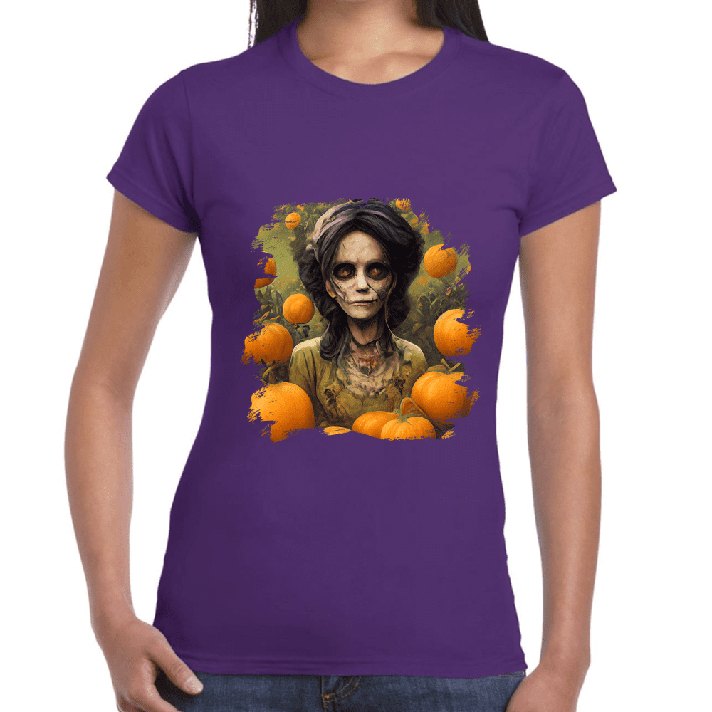 Playera Halloween Algodón Premium #748