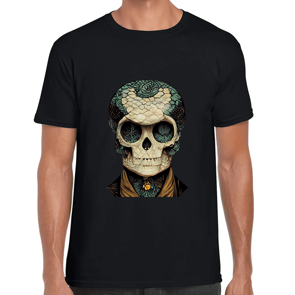 Playera Catrín Día De Muertos Algodón Premium #765
