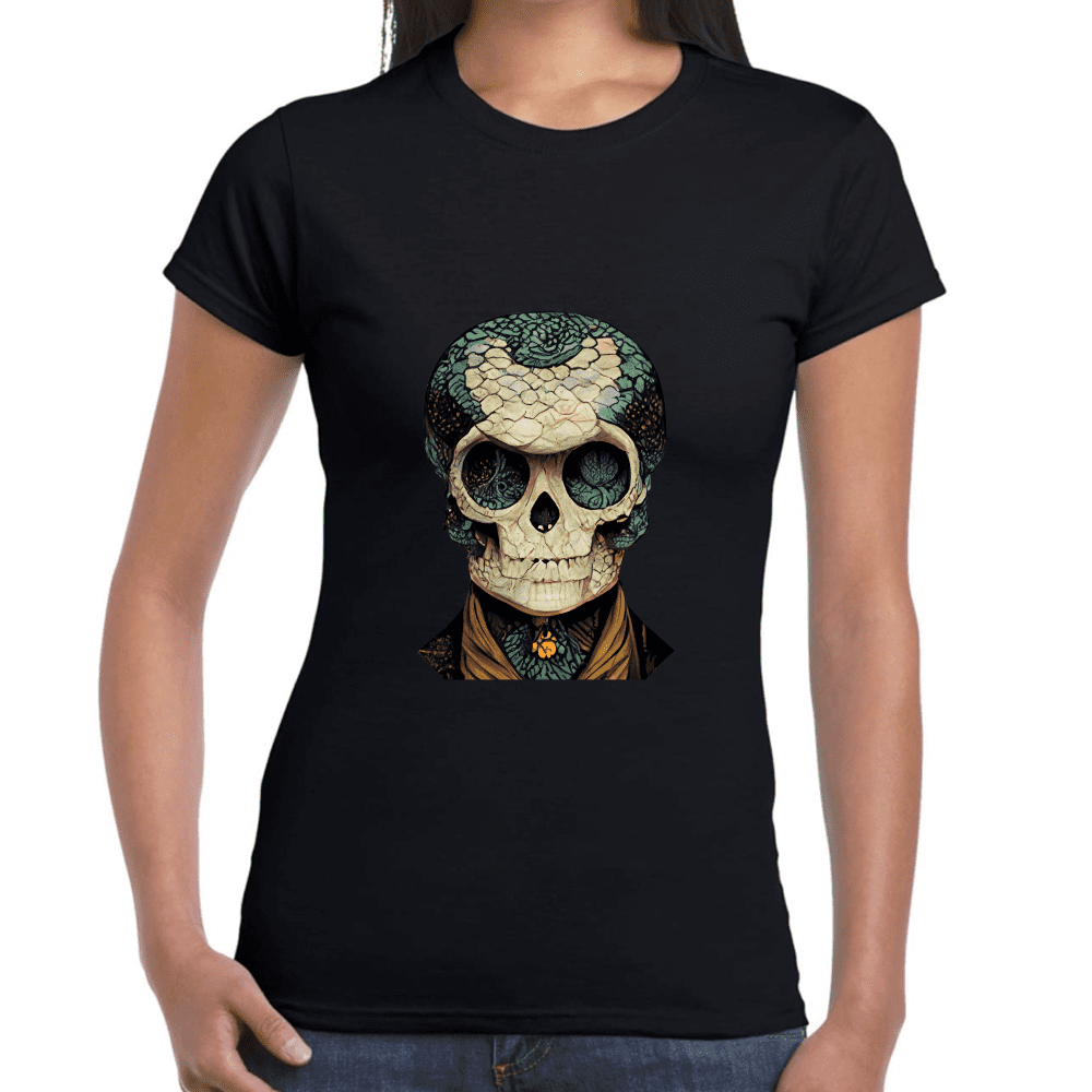 Playera Catrín Día De Muertos Algodón Premium #765