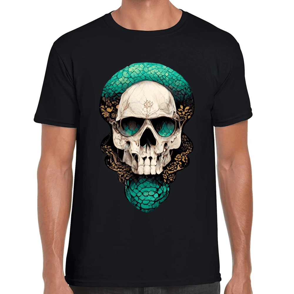 Playera Cráneo Día De Muertos Algodón Premium #768