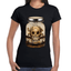 Playera Cráneo Día De Muertos Algodón Premium #769