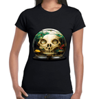Playera Cráneo Día De Muertos Algodón Premium #771