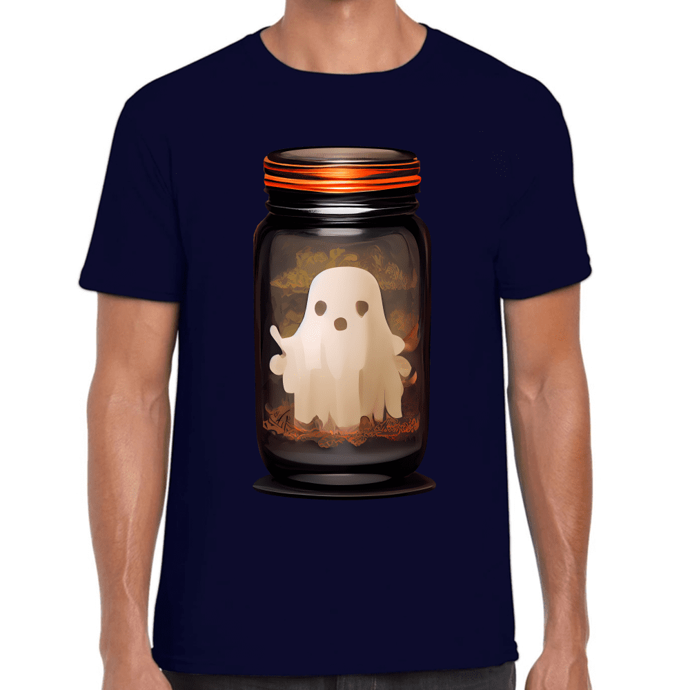 Playera Fantasmas Halloween Algodón Premium #784