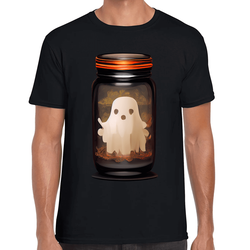 Playera Fantasmas Halloween Algodón Premium #784 Imagen principal del producto