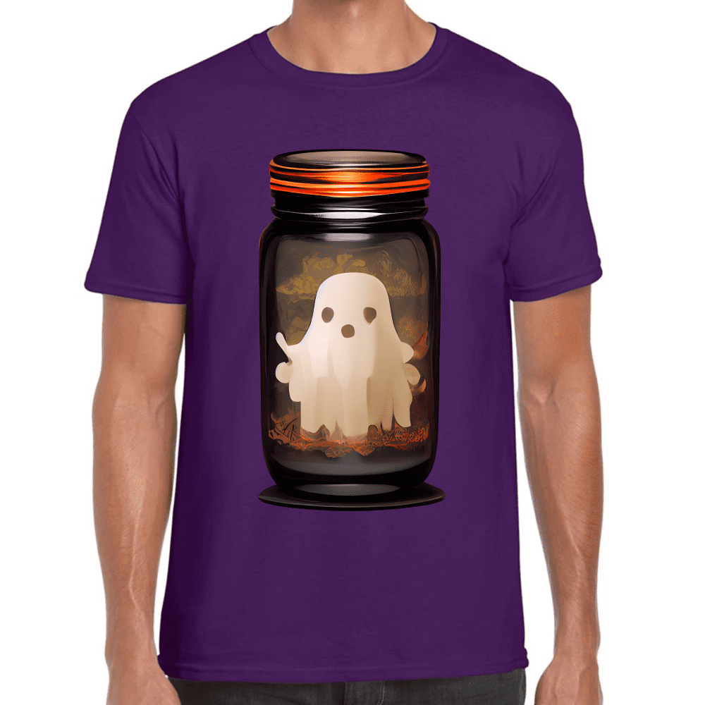 Playera Fantasmas Halloween Algodón Premium #784
