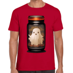 Playera Fantasmas Halloween Algodón Premium #784