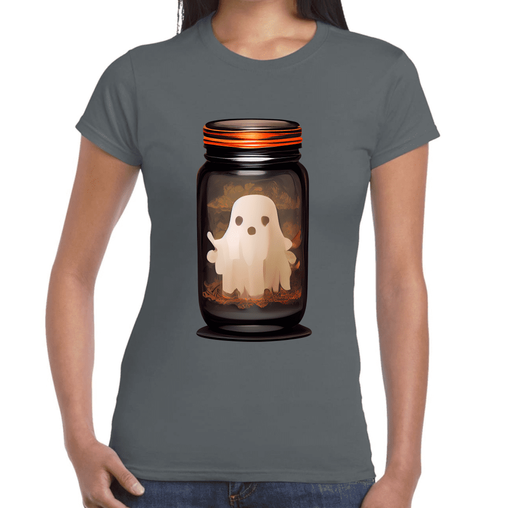 Playera Fantasmas Halloween Algodón Premium #784