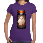 Playera Fantasmas Halloween Algodón Premium #784