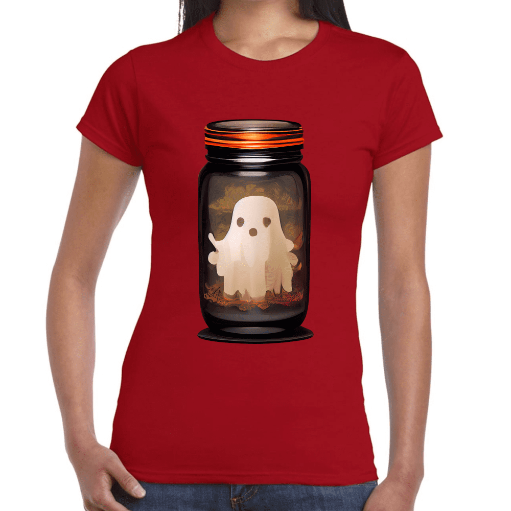 Playera Fantasmas Halloween Algodón Premium #784