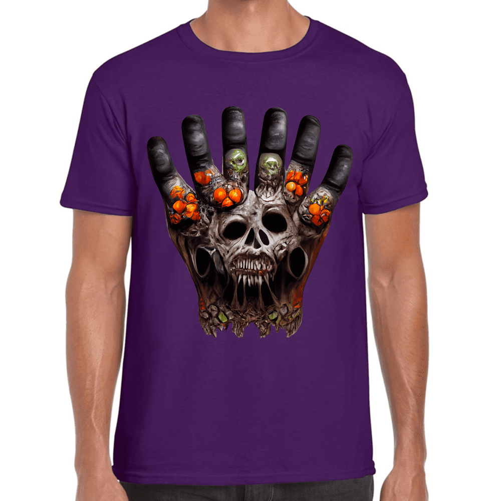 Playera Halloween Algodón Premium #791