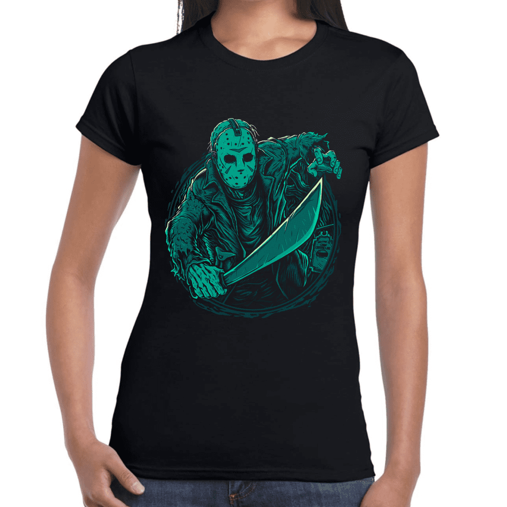 Playera Viernes 13  Jason Voorhees Algodón Premium #798