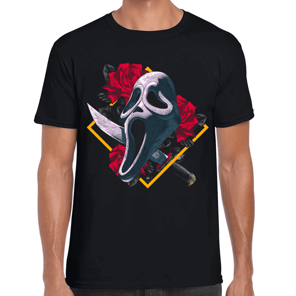 Playera Scary Movie Ghostface Algodón Premium #803