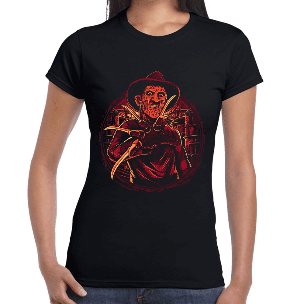 Playera Freddy Krueger Algodón Premium #805