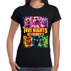 Playera Five Nights at Freddy’s Algodón Premium #806