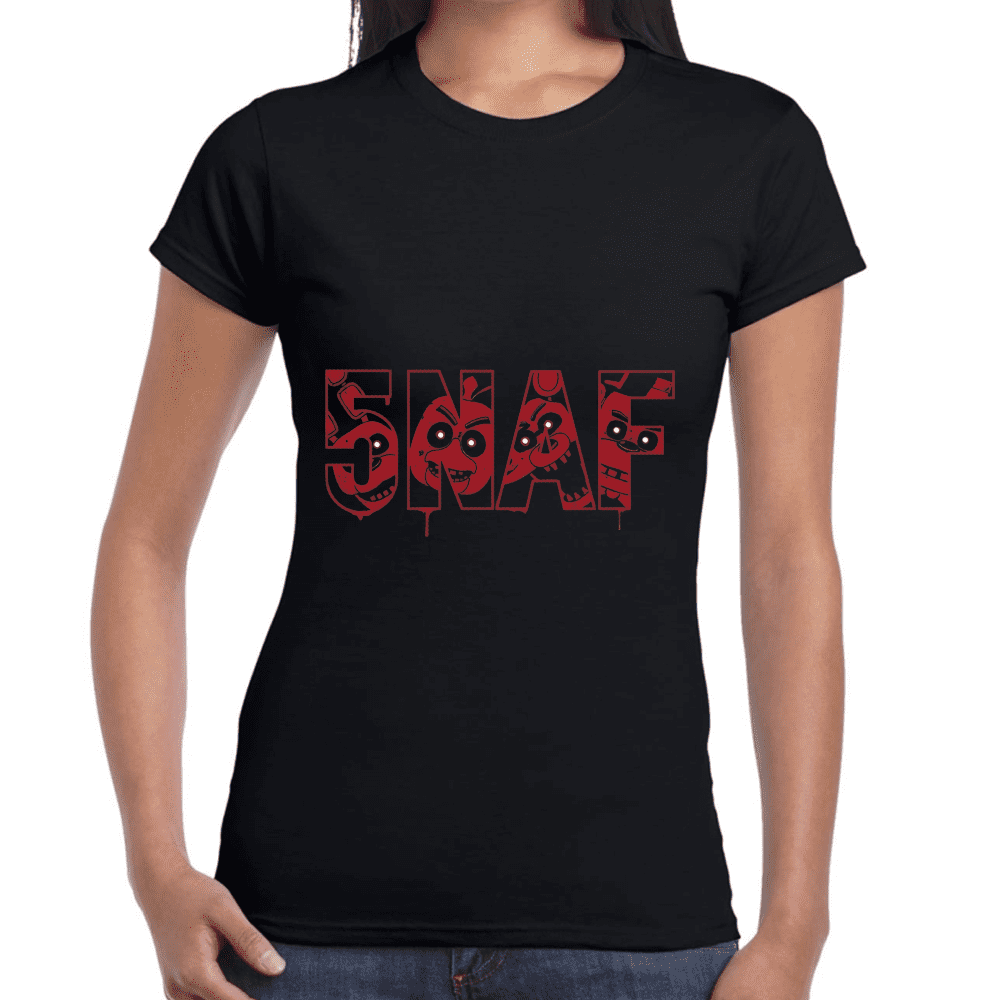Playera Five Nights at Freddy’s Algodón Premium #809 Imagen secundaria del producto