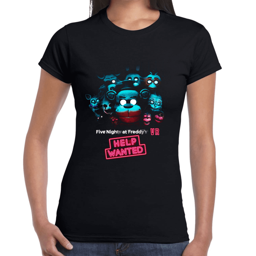 Playera Five Nights at Freddy’s Algodón Premium #811