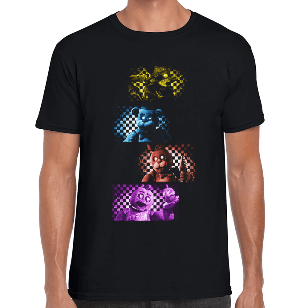 Playera Five Nights at Freddy’s Algodón Premium #813
