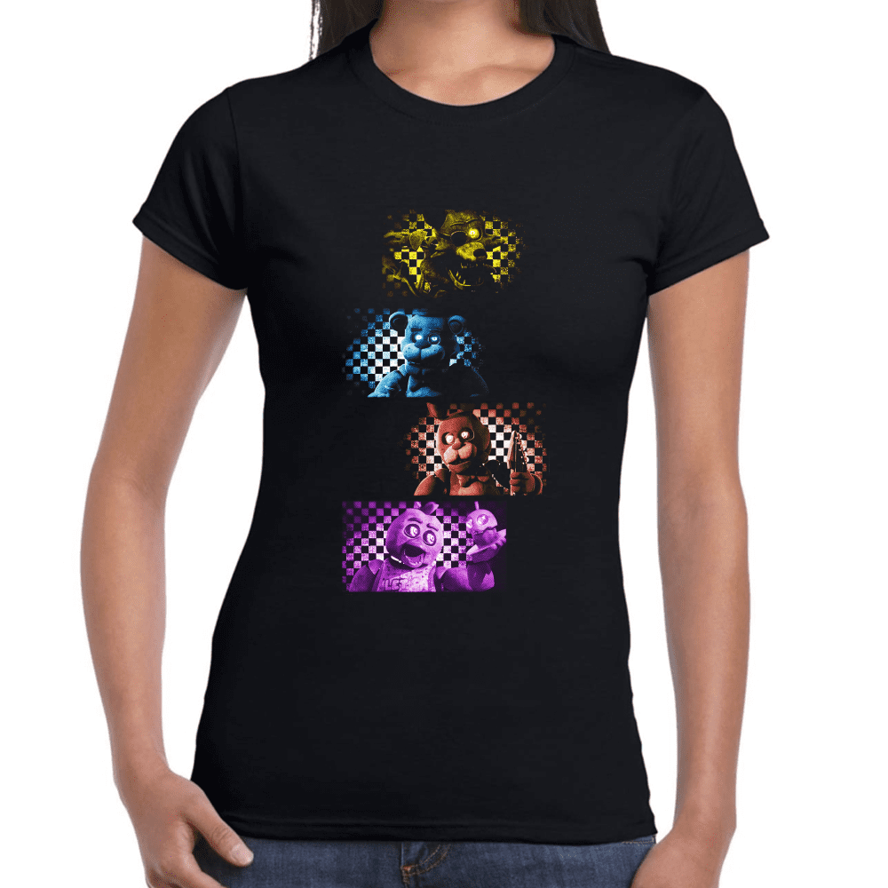 Playera Five Nights at Freddy’s Algodón Premium #813