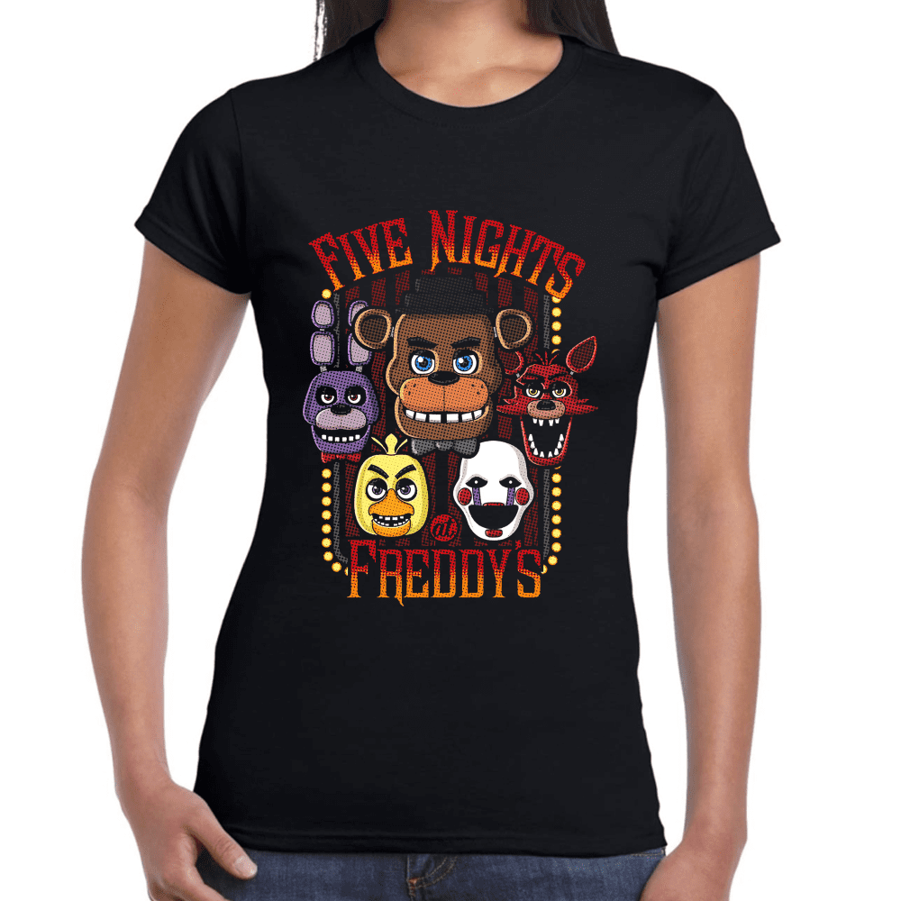 Playera Five Nights at Freddy’s Algodón Premium #815 Imagen secundaria del producto
