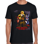 Playera Five Nights at Freddy’s Algodón Premium #817