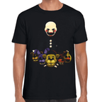 Playera Five Nights at Freddy’s Algodón Premium #818