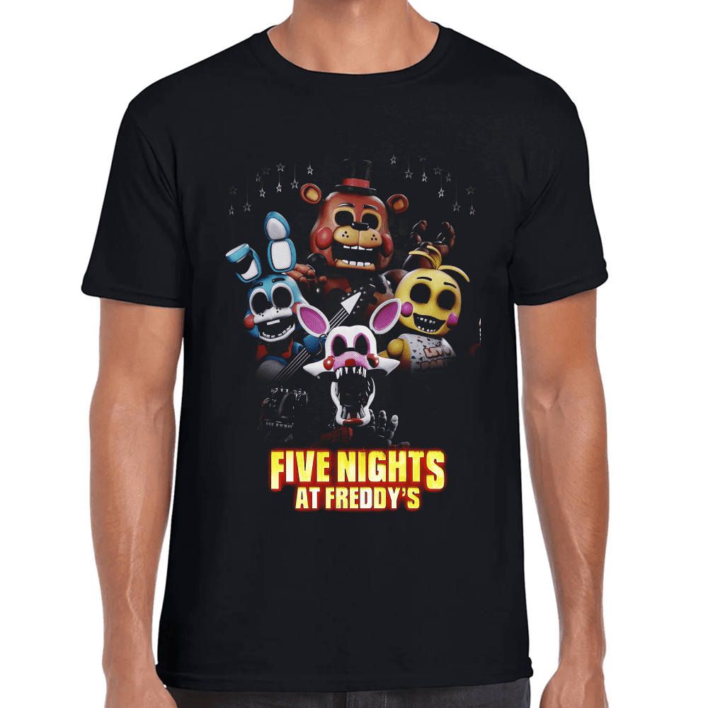 Playera Five Nights at Freddy’s Algodón Premium #820