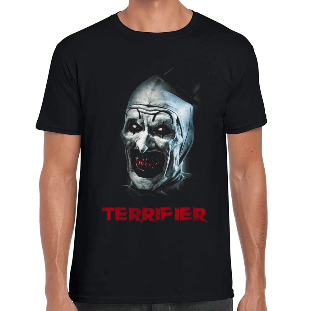 Playera Terrifier Art El Payaso Algodón Premium #834