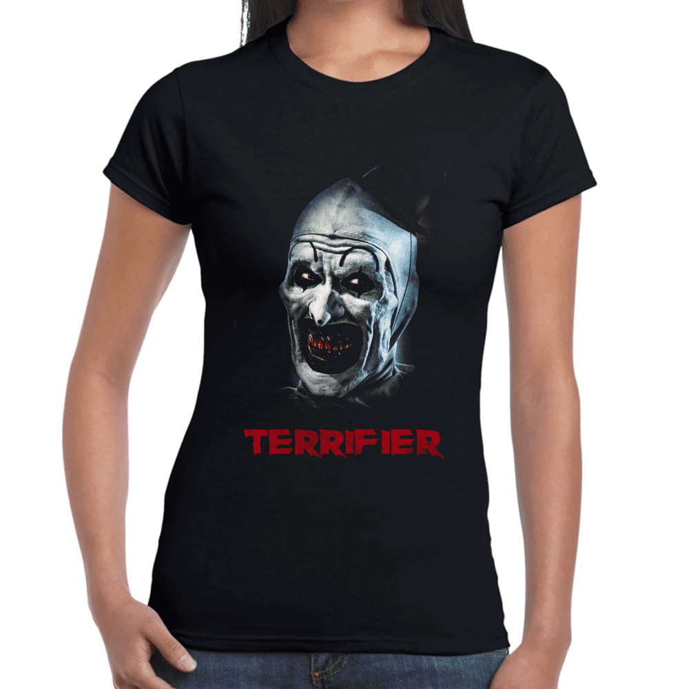 Playera Terrifier Art El Payaso Algodón Premium #834