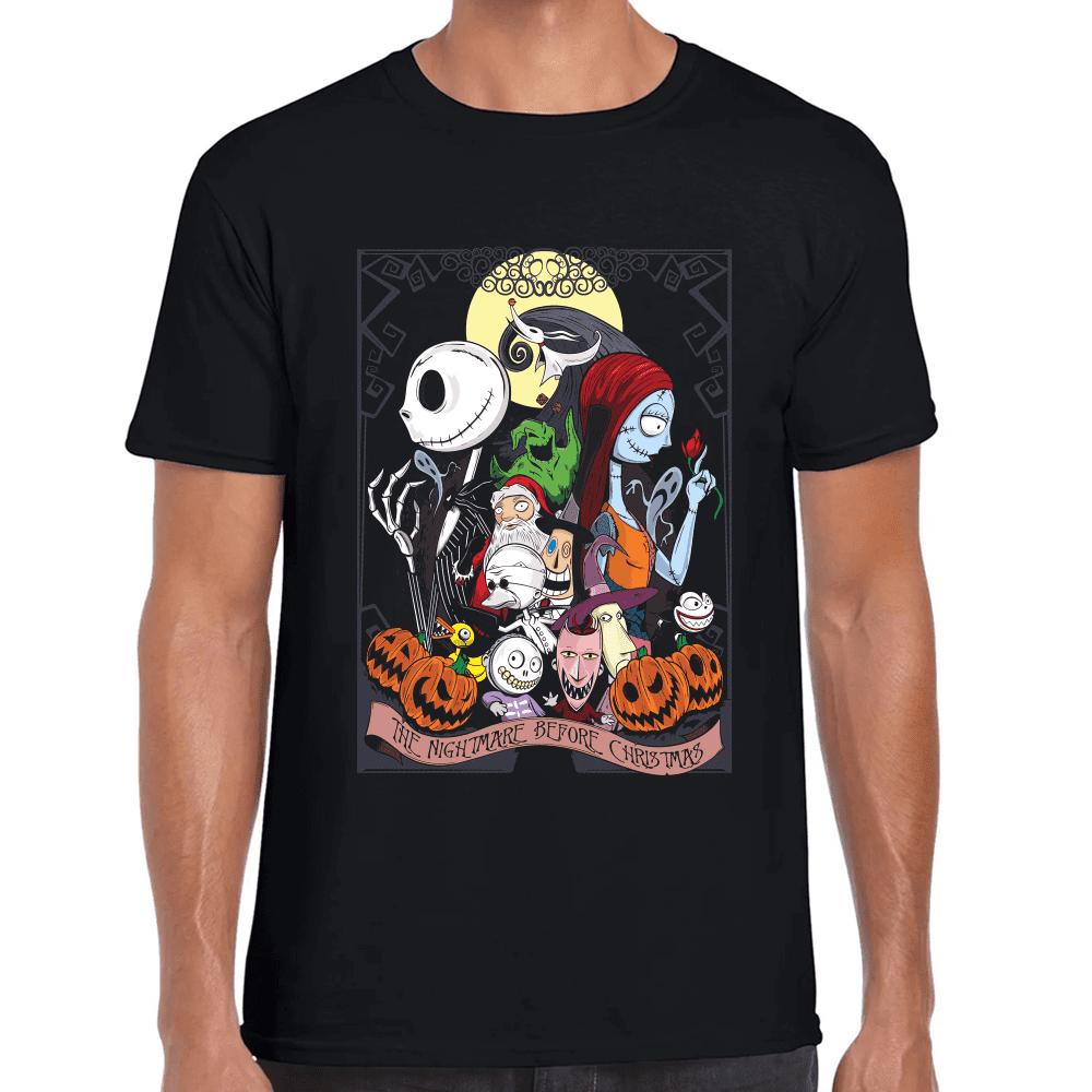 Playera El Extraño Mundo de Jack Algodón Premium #837