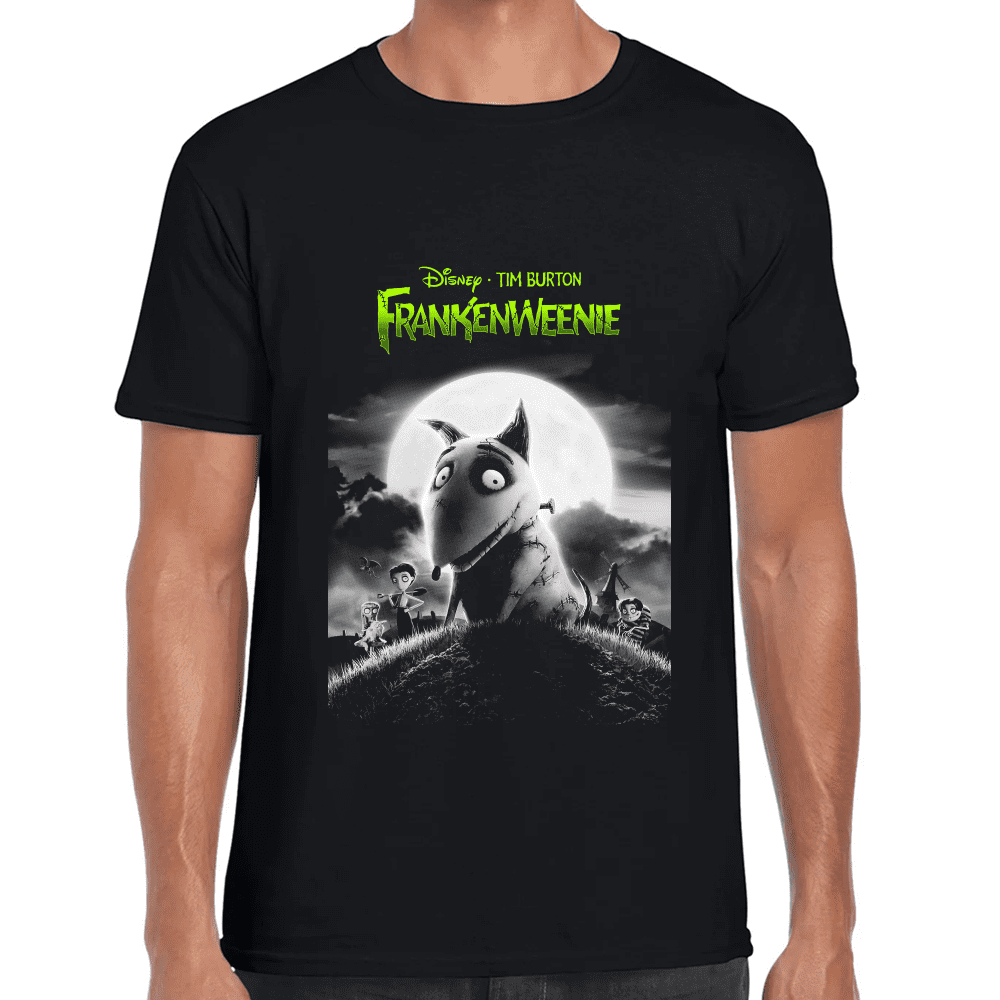 Playera Frankenweenie de Tim Burton Algodón Premium #840