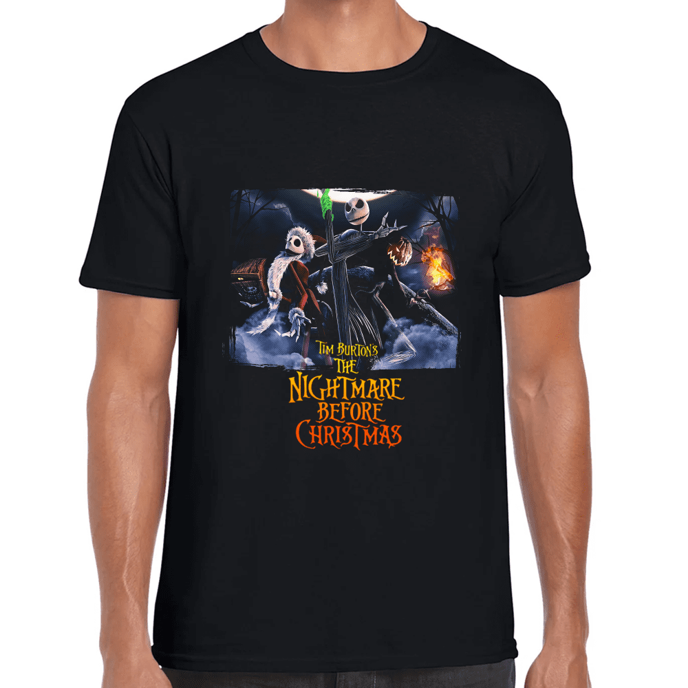 Playera EL Extraño Mundo de Jack Algodón Premium #844