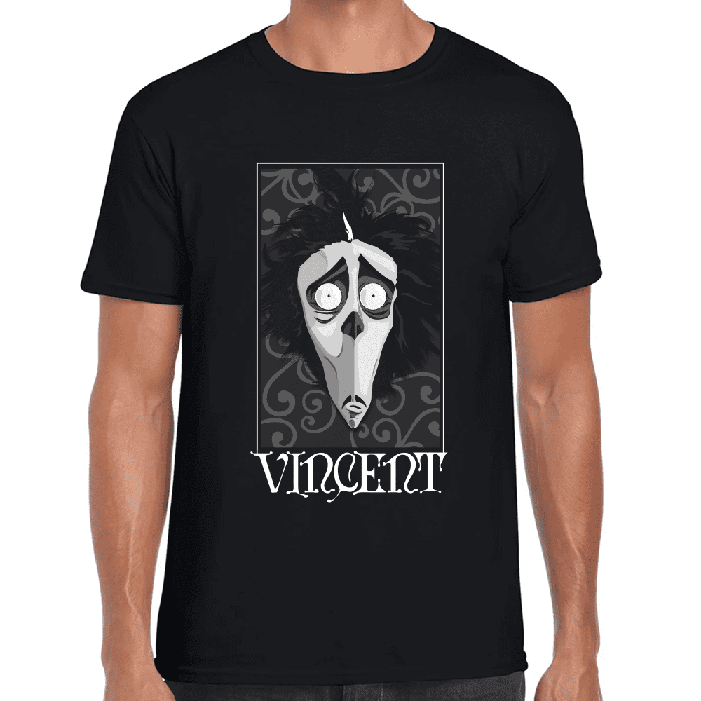 Playera Vincent Tim Burton Algodón Premium #847