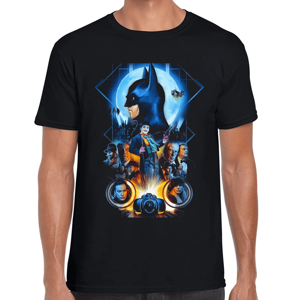 Playera Batman Returns de Tim Burton Algodón Premium #850