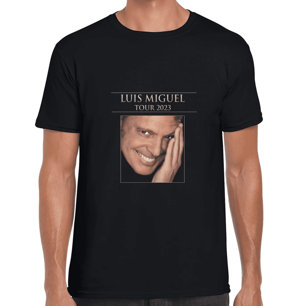 Playera Luis Miguel Tour 2023 Algodón Premium #851