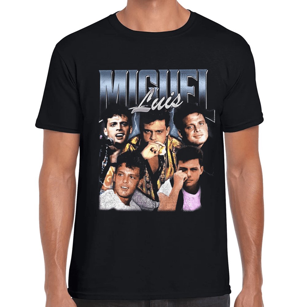 Playera Luis Miguel Algodón Premium #858